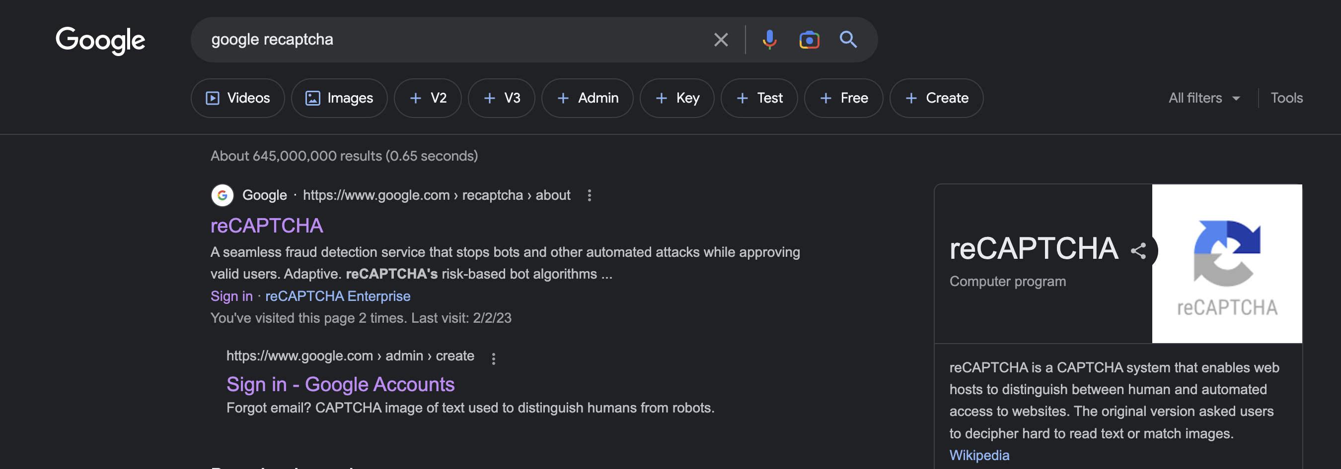 11. Buscar Google reCAPTCHA