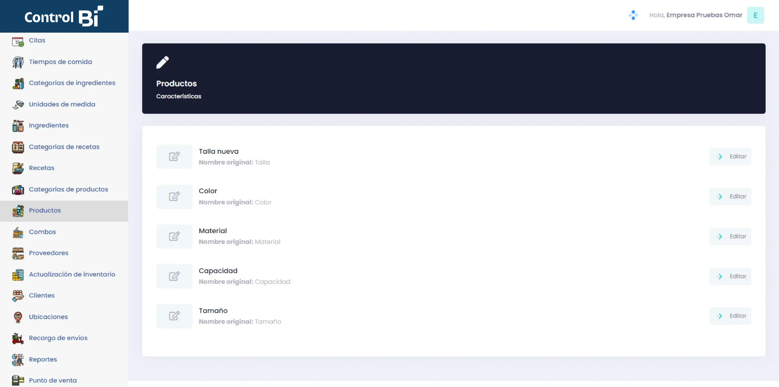 configuracion-caracteristicas