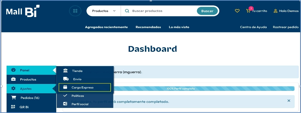 Dashboard-mall-bi-cargo Dashboard-mall-bi-cargo