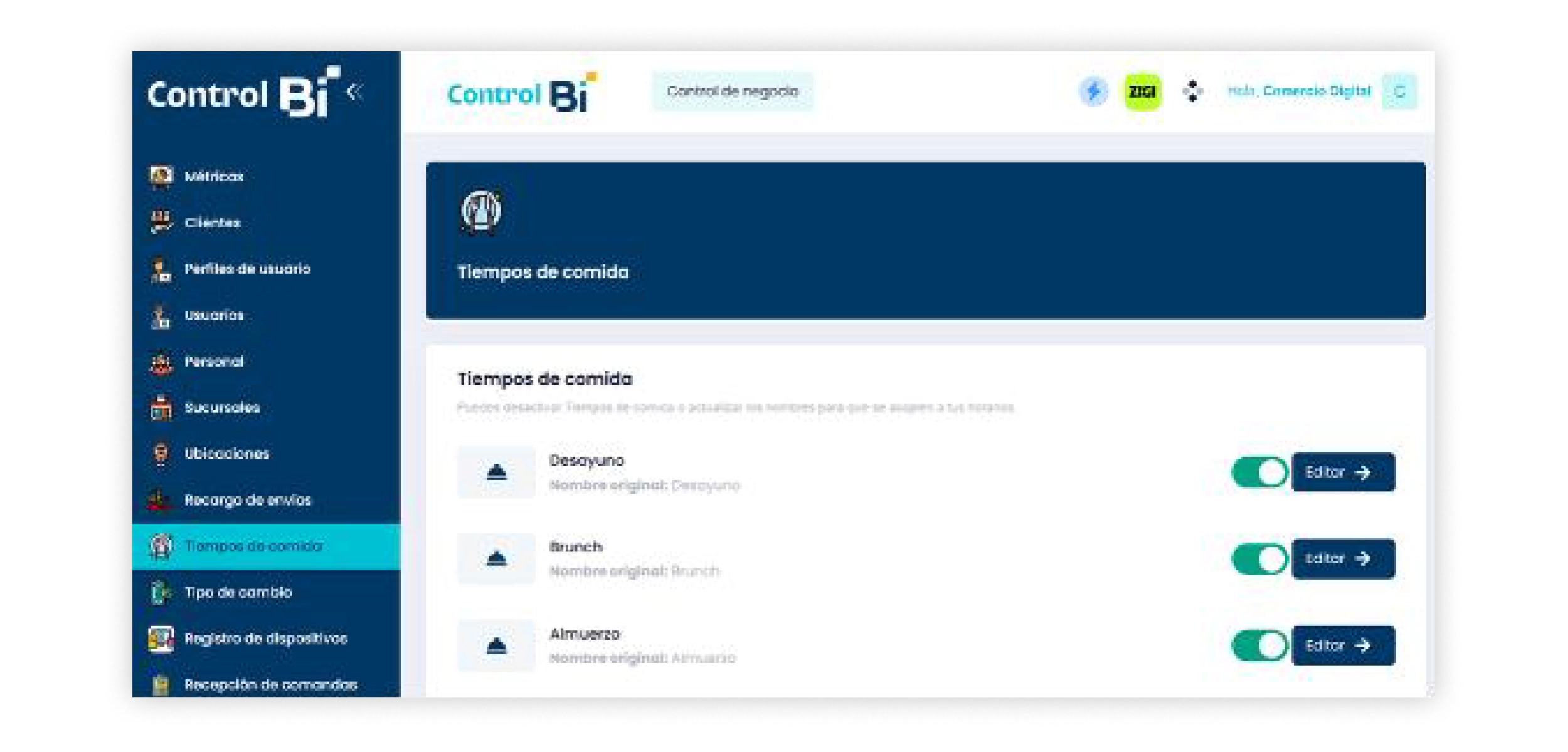 11 - tiempos de comida 11 - tiempos de comida