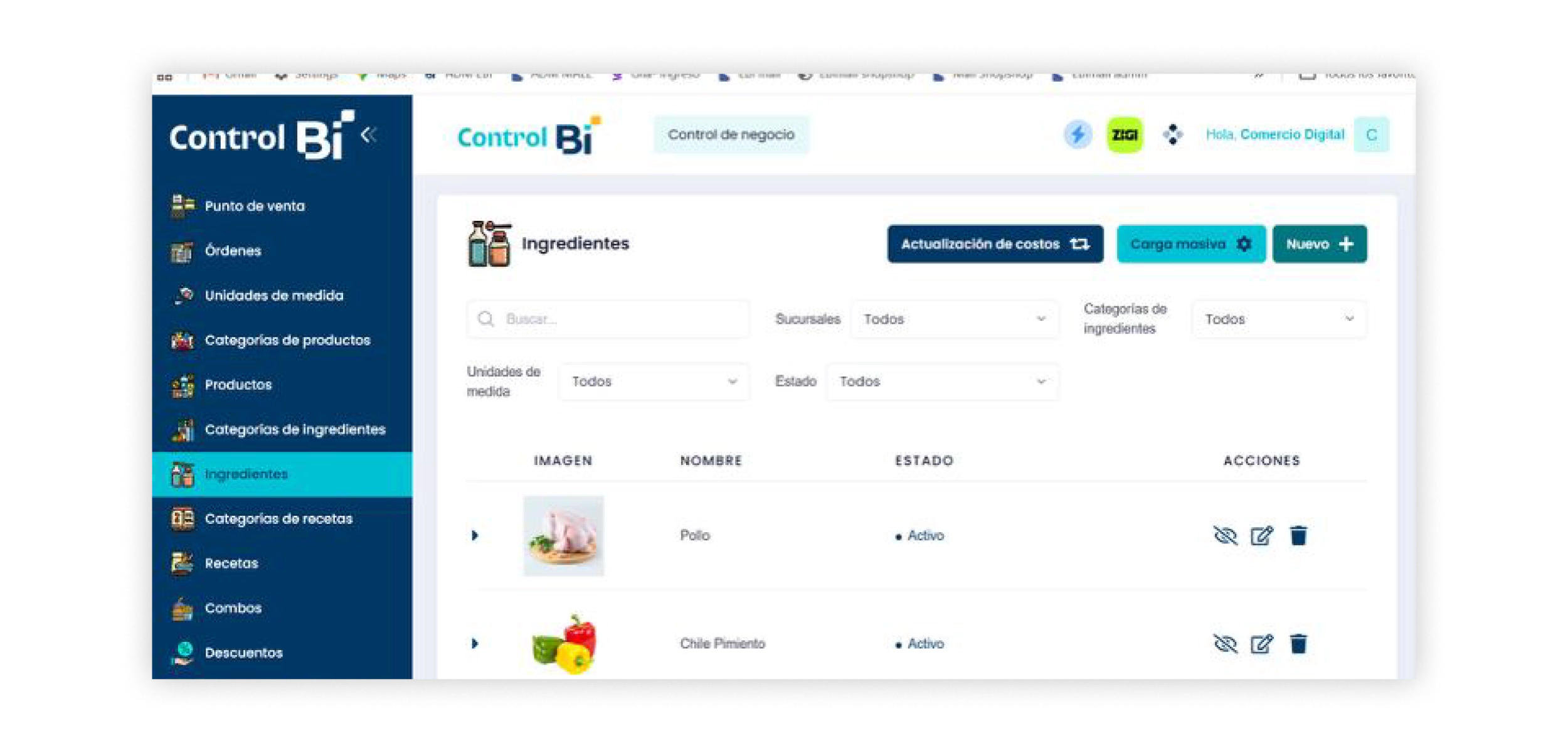 4 - ingredientes 4 - ingredientes