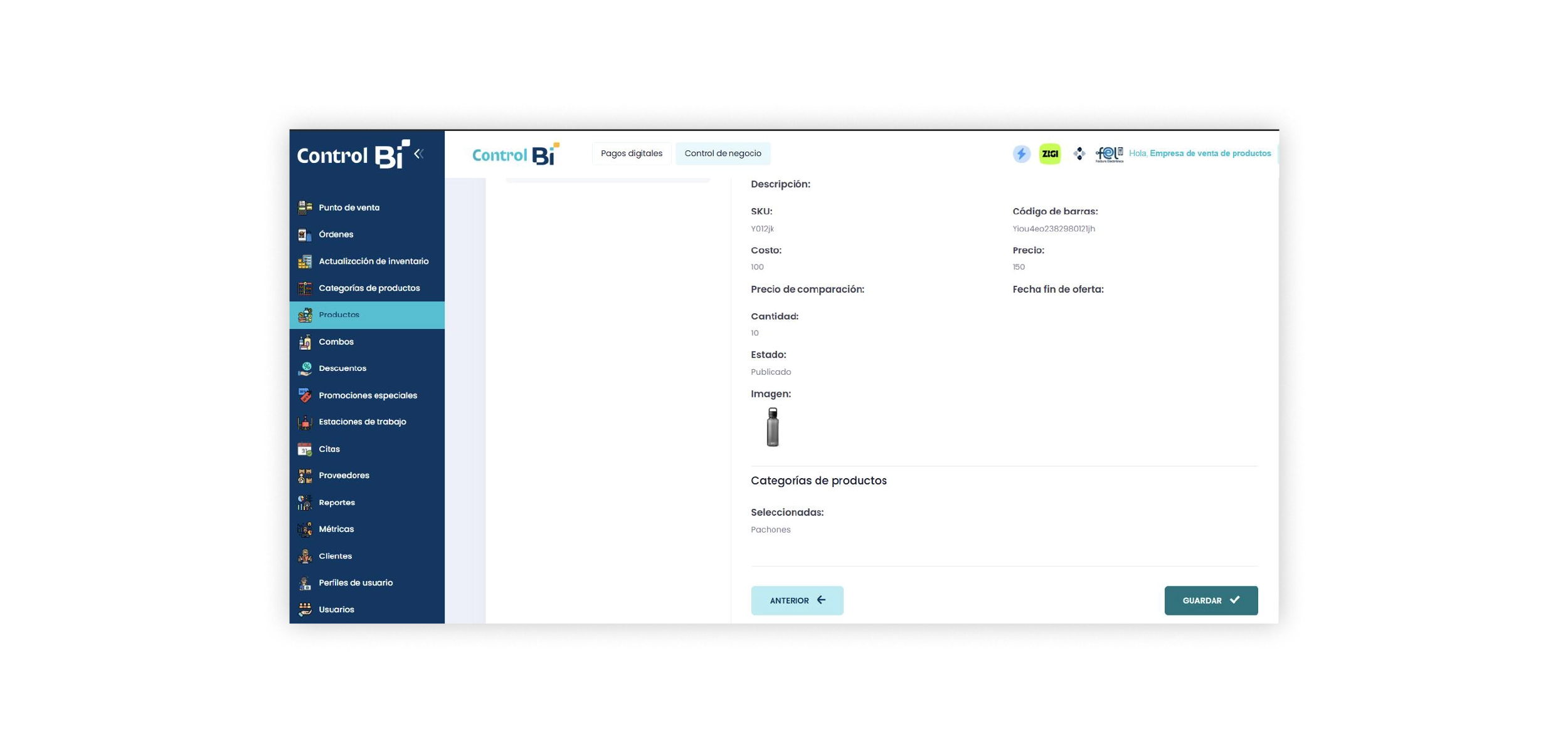5 - informacion ingresada 5 - informacion ingresada