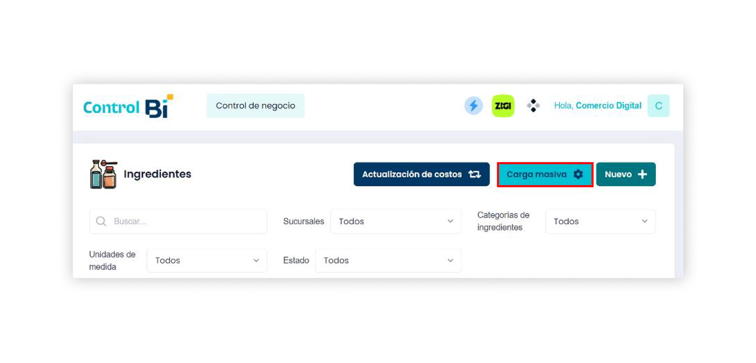 6 - ingredientes 6 - ingredientes