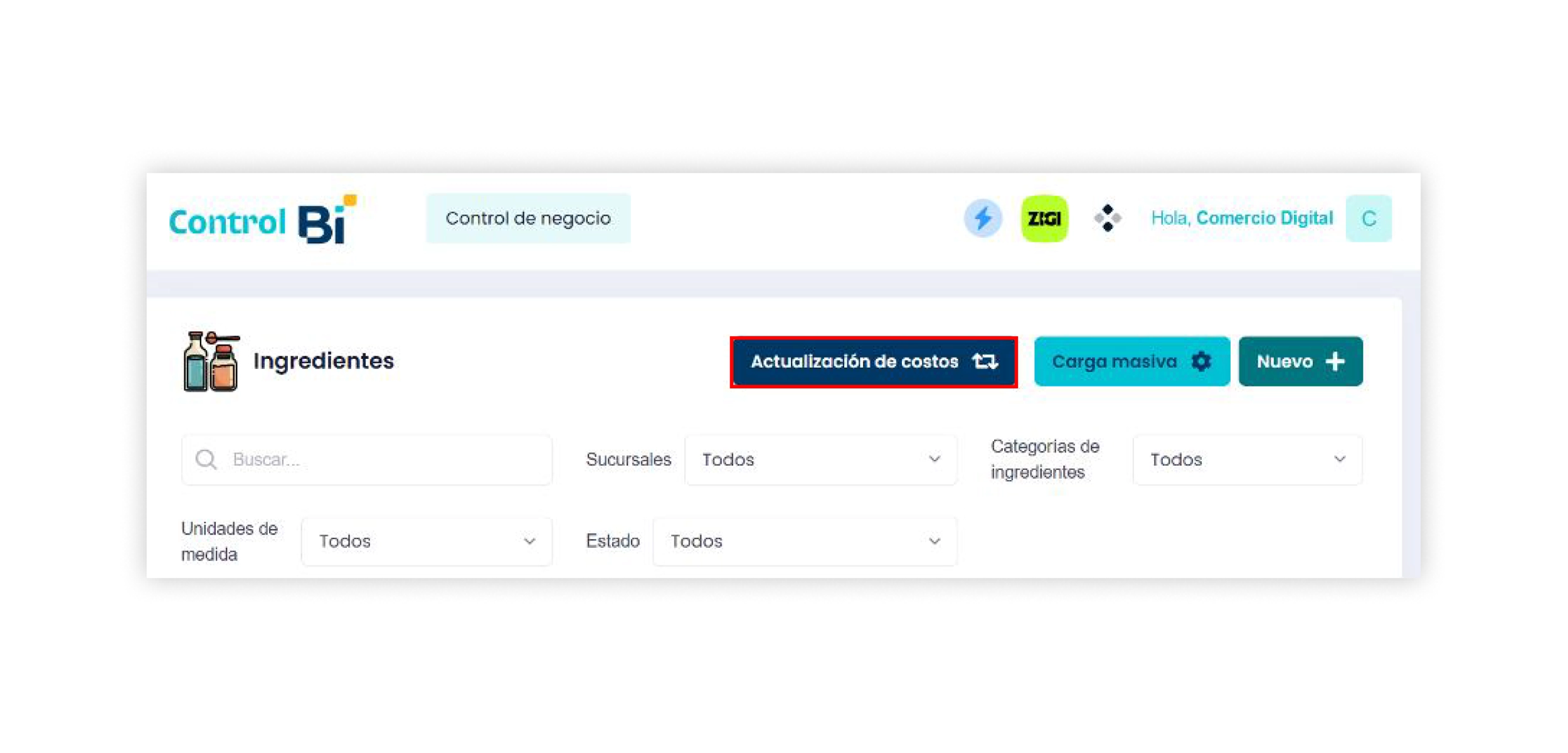 7 - ingredientes 7 - ingredientes