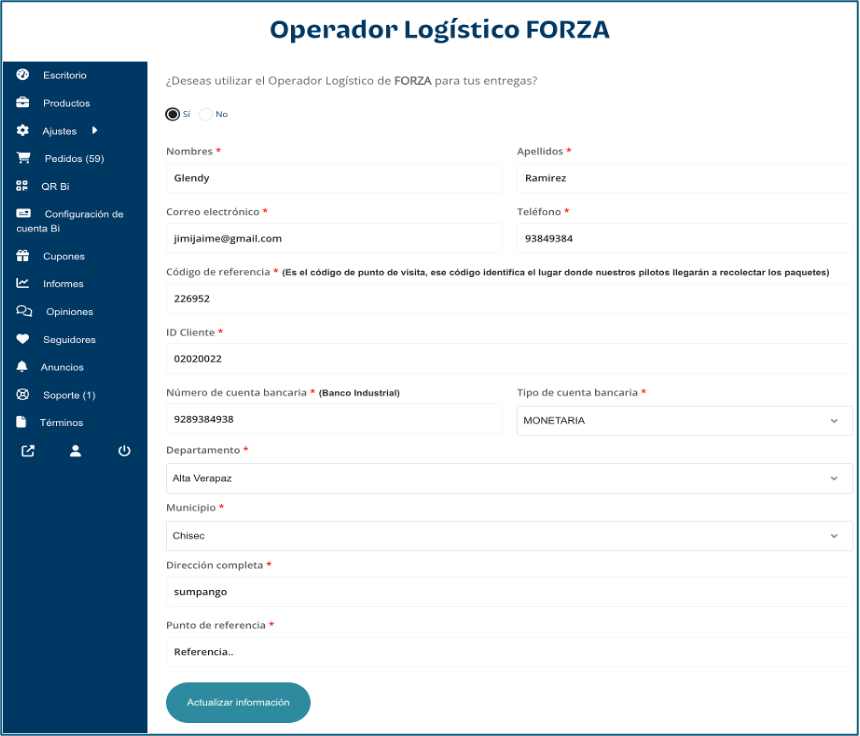 Activar FORZA en Mall Bi segunda parte Activar FORZA en Mall Bi segunda parte